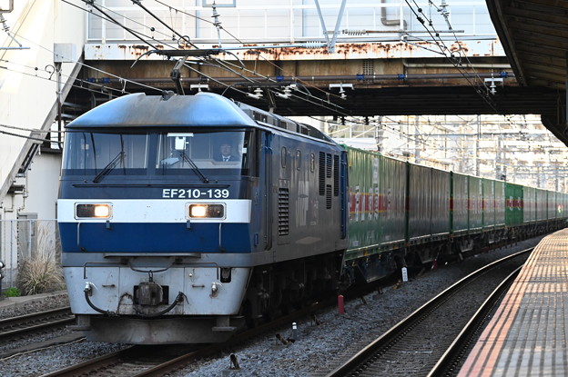 写真: 貨物列車 (EF210-139)