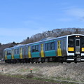 写真: 水郡線普通列車 (キハE130系)