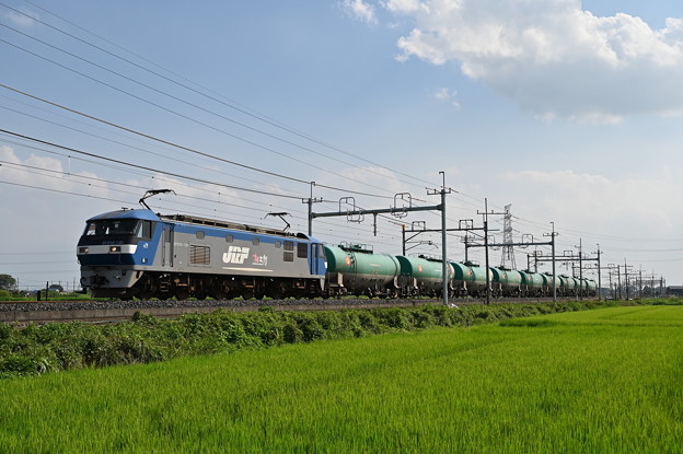 写真: 貨物列車 4091レ (EF210-130)