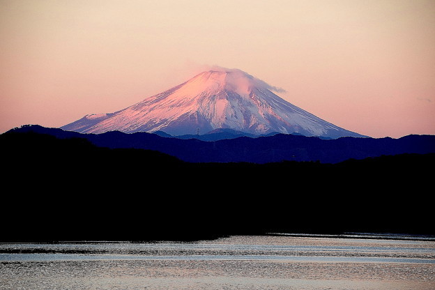 Photos: 2021年元日の富士山