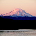 写真: 2021年元日の富士山