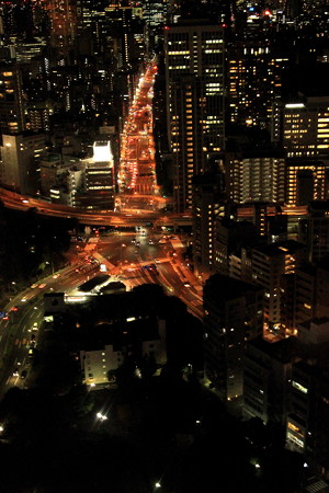 東京タワー　展望台よりの夜景２
