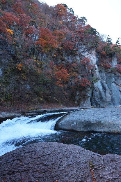 Photos: 吹割の滝紅葉風景