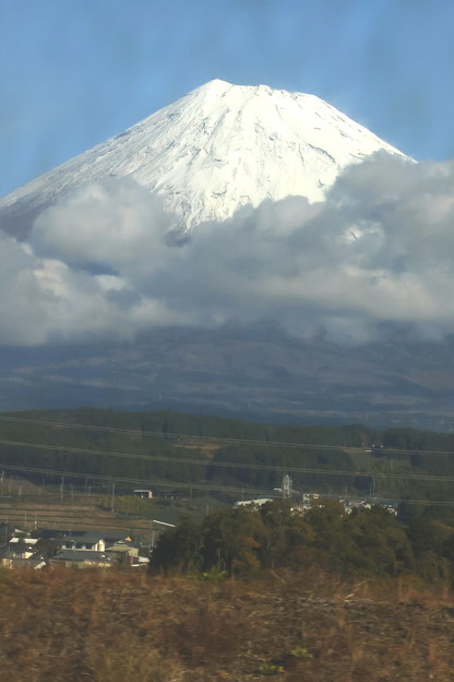 車窓よりの富士山２