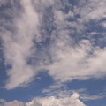 甲斐の空の雲１