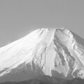 モノクロ　富士山２