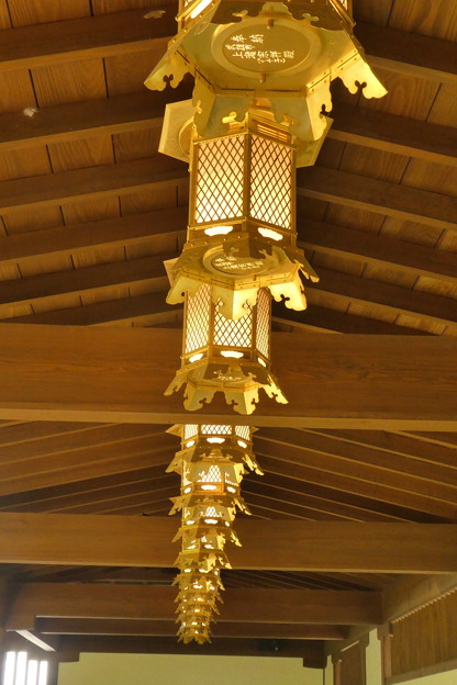 写真: 高野寺・回廊の天井