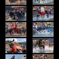 Photos: 妙見祭（亀蛇＆神馬・飾馬collage）