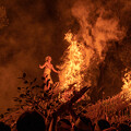 写真: 火祭り