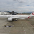 写真: JAL  A350の出発　１