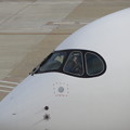 写真: JAL  A350の出発　３