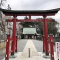 写真: 3月_諏訪神社 1