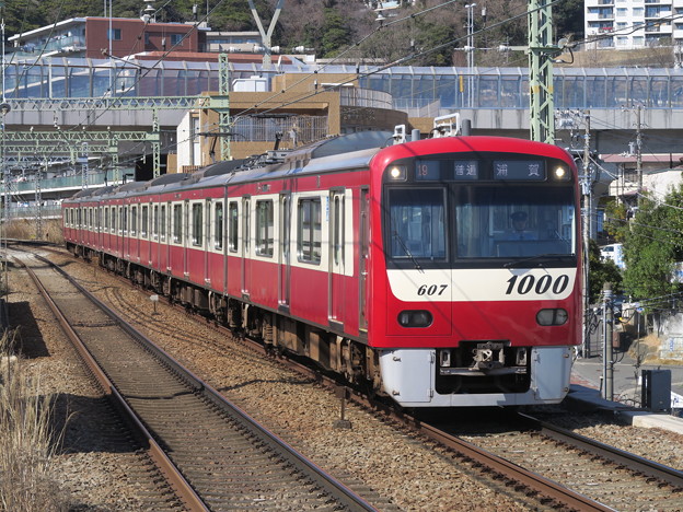 Photos: 赤い電車(貼って)