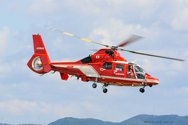 写真: 名古屋市消防航空隊 エアバスヘリコプターズ AS365N3 Dauphin2 JA08AR ひでよし IMG_7218-2