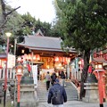 瓢箪山稲荷神社拝殿前2022