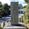隅田八幡神社 (9)・隅田党発祥の地碑