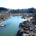 鹿跳橋からの瀬田川の眺め (1)