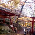 写真: 稲荷山神社の紅葉