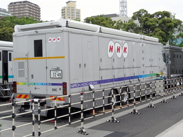 082 NHK 4K-4随伴スイッチングセンター車