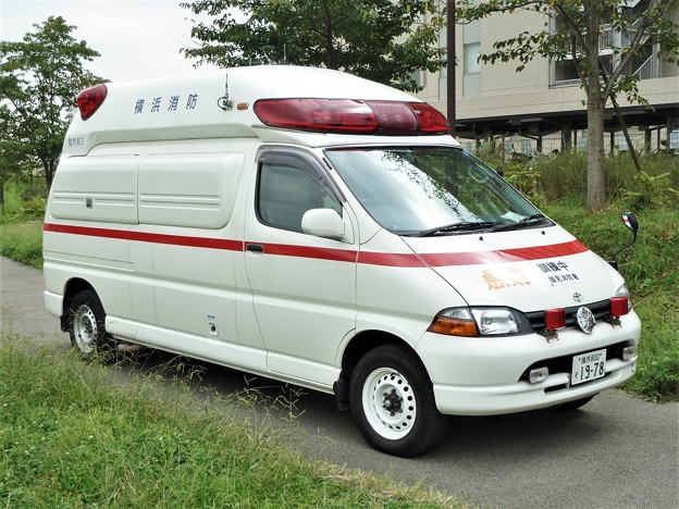 379 横浜市消防局 鶴見消防署 非常用救急車(鶴見第3)