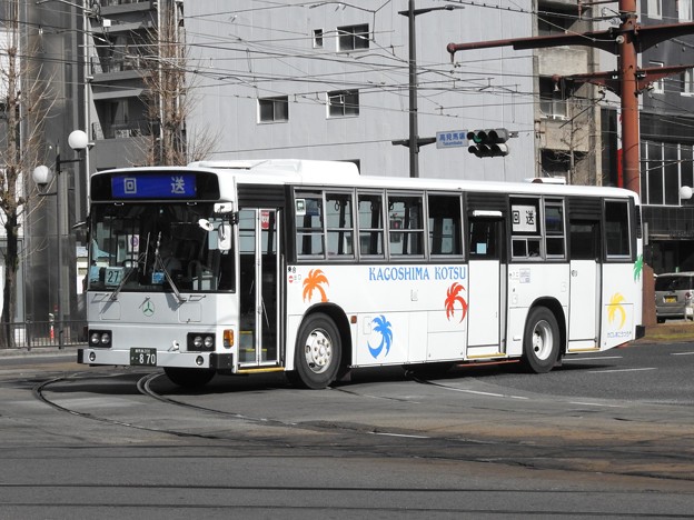 写真: 870号車(元京成バス)