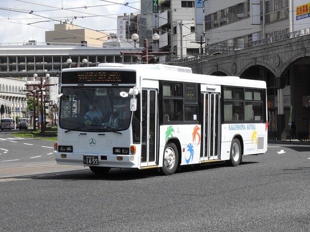 写真: 1455号車(元京成バス)
