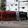 写真: 【鹿児島市電】7500形　7504号車(かごしま国体2023ラッピング車両)