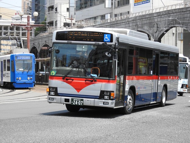 写真: 2407号車(元神奈川中央交通バス)