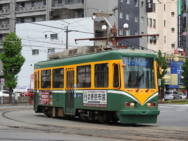 写真: 【鹿児島市電】2110形　2113号車