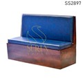 写真: Indian-Solid-Wood-Pure-Leather-Booth-Sofa-300x300