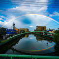 虹1＠戸田橋の下