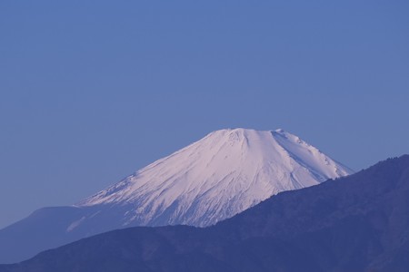 2021.12.04　駅前　富士山