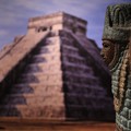 写真: 2023.06.29　東京国立博物館　特別展「古代メキシコ −マヤ、アステカ、テオティワカン」　トゥーラのアトランティス像とカスティーヨ