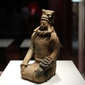 写真: 2023.06.29　東京国立博物館　特別展「古代メキシコ −マヤ」　捕虜かシャーマンの土偶