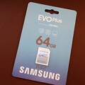 写真: 2023.11.14　机　Samsung EVO Plus