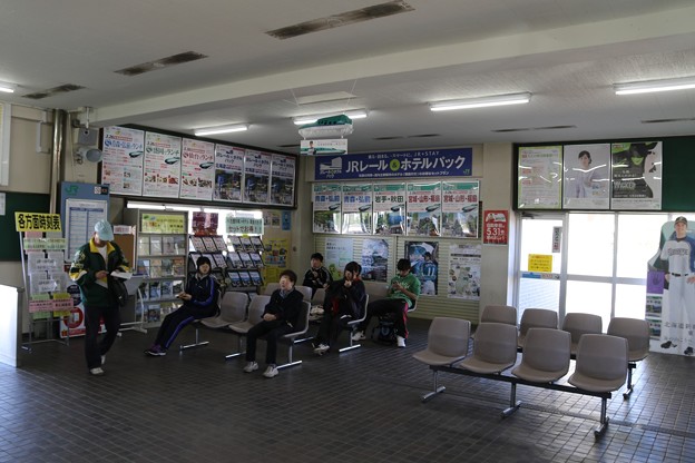 写真: 七飯駅