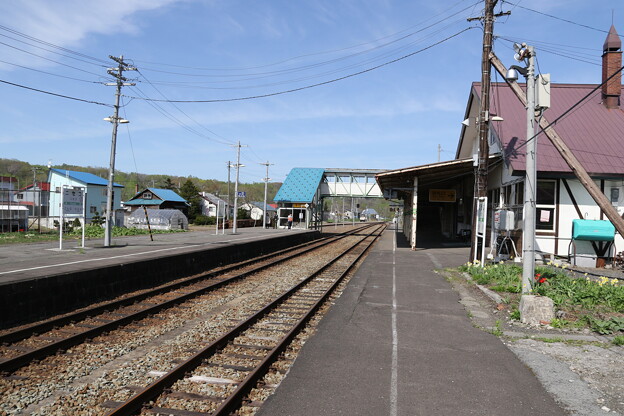 写真: ニセコ駅
