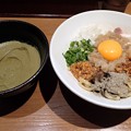 Photos: 牡蠣スープ付き煮干油そば＠つきひ・江東区亀戸
