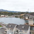 写真: 西郷湾、登具湾・西郷東大橋南詰めふもとからの眺め（１）
