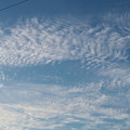 自室窓から、初秋の雲・２（9月4日）