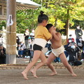写真: 五箇地区相撲大会（５）う〜ん！　2年生