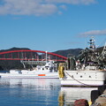 港の風景（２７）港町海岸から赤橋方面の眺め