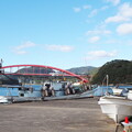 写真: 港の風景（３２）港町海岸、赤橋方面の眺め（１）