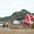 写真: 港の風景（５）赤橋（西郷大橋）