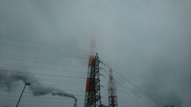 写真: ６月７日(水)の煙突