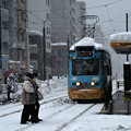 写真: 豪雪の札幌