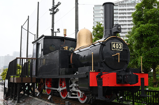 写真: 国鉄400形蒸気機関車
