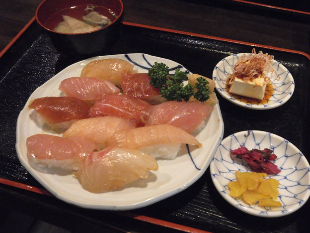 写真: 島寿司１．５人前