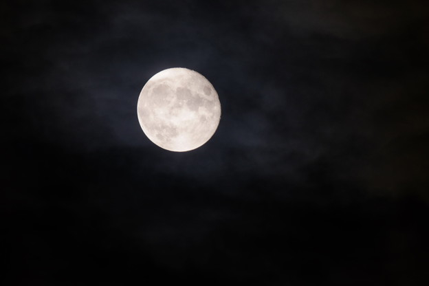 Amazon激安望遠レンズによる月