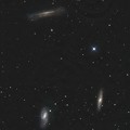 写真: しし座のトリオ銀河
